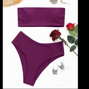 Zaful High-cut, High-Waisted Bikini